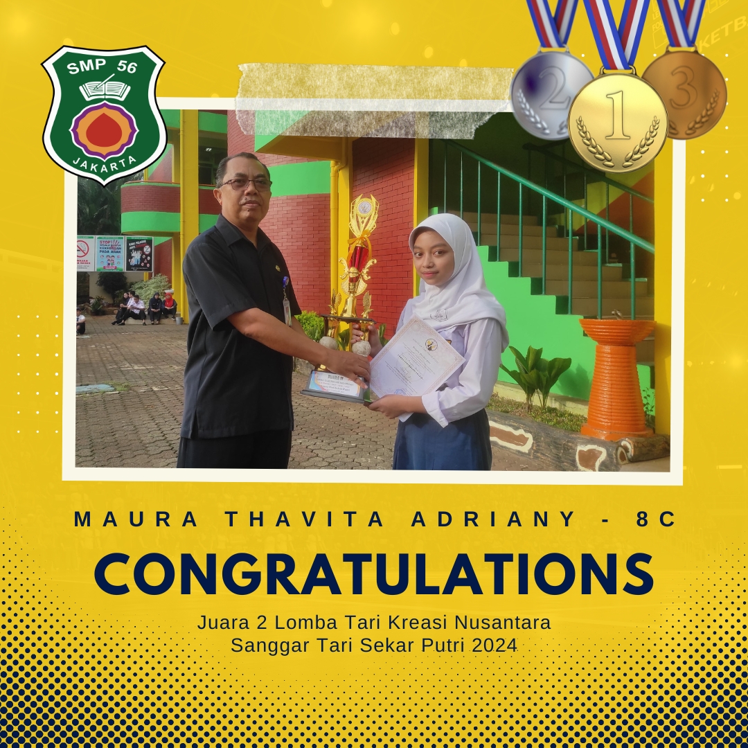 Juara 2 Lomba Tari Kreasi Nusantara Sanggar Tari Sekar Putri 2024 - ok